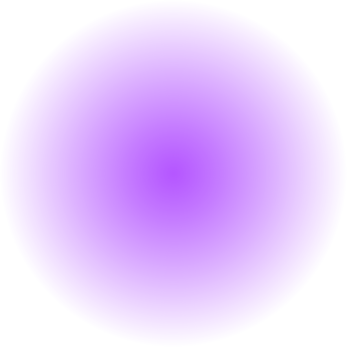 Violet transparent round gradient